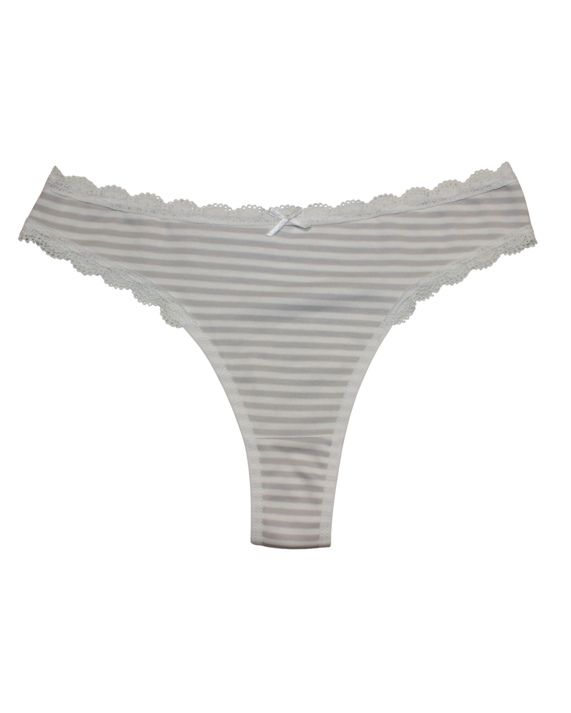 Semihilo de algodón a rayas