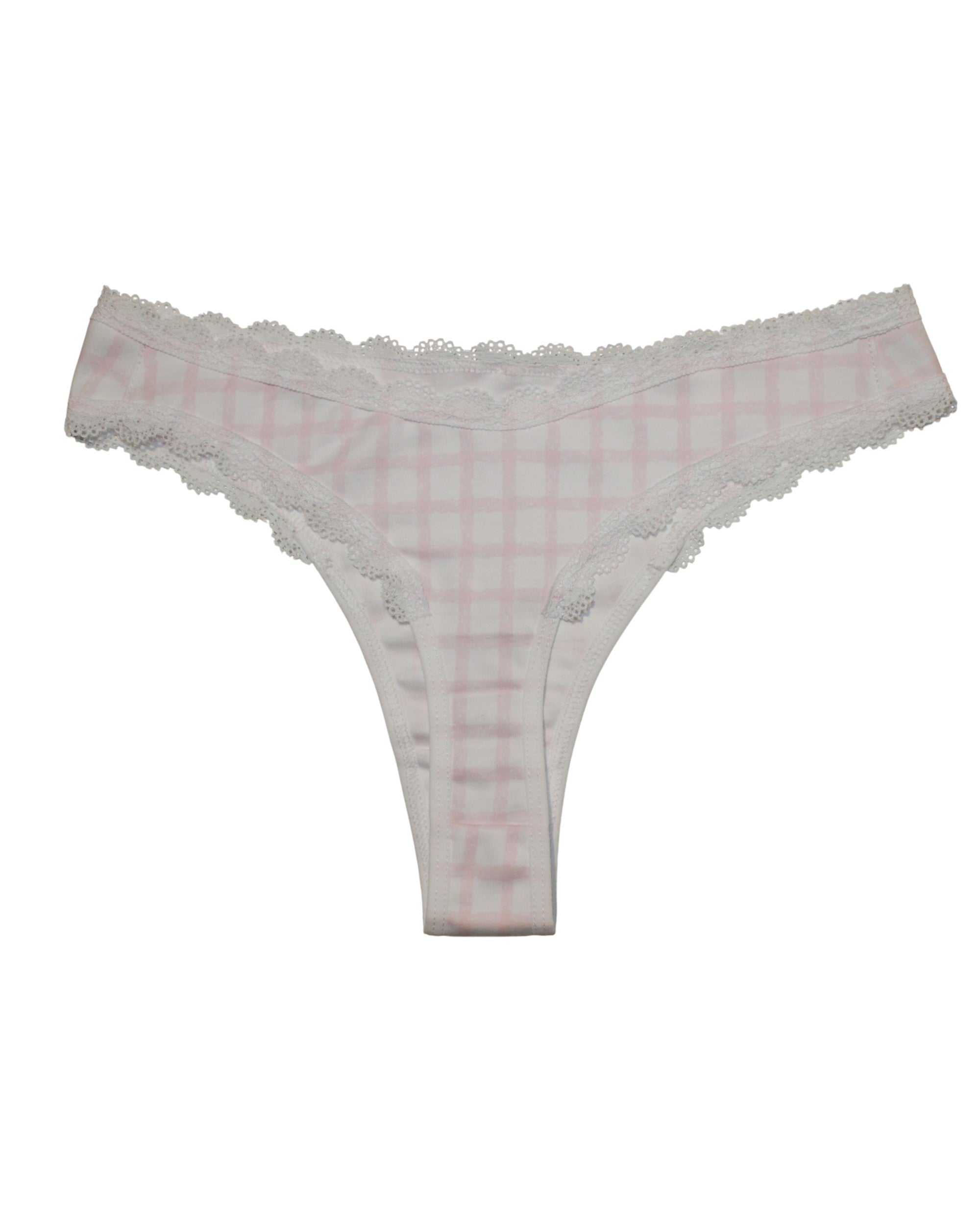 Semihilo de algodón a cuadros